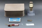 Vintage 1989 [Near MINT/Box] Seiko Dolce 7741-5130 Gold Quartz Mens Watch