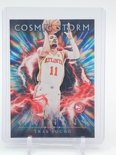 TRAE YOUNG 2024-25 ORIGINS COSMIC STORM /75 #2 HAWKS BASKETBALL Q5537