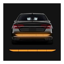 Car Trunk Reflective Sticker, Strong Reflective Anti-Scratch Waterproof Orange