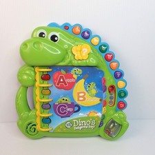 LeapFrog Dino's Delightful Day Alphabet Book Learning Toy Reading Counting