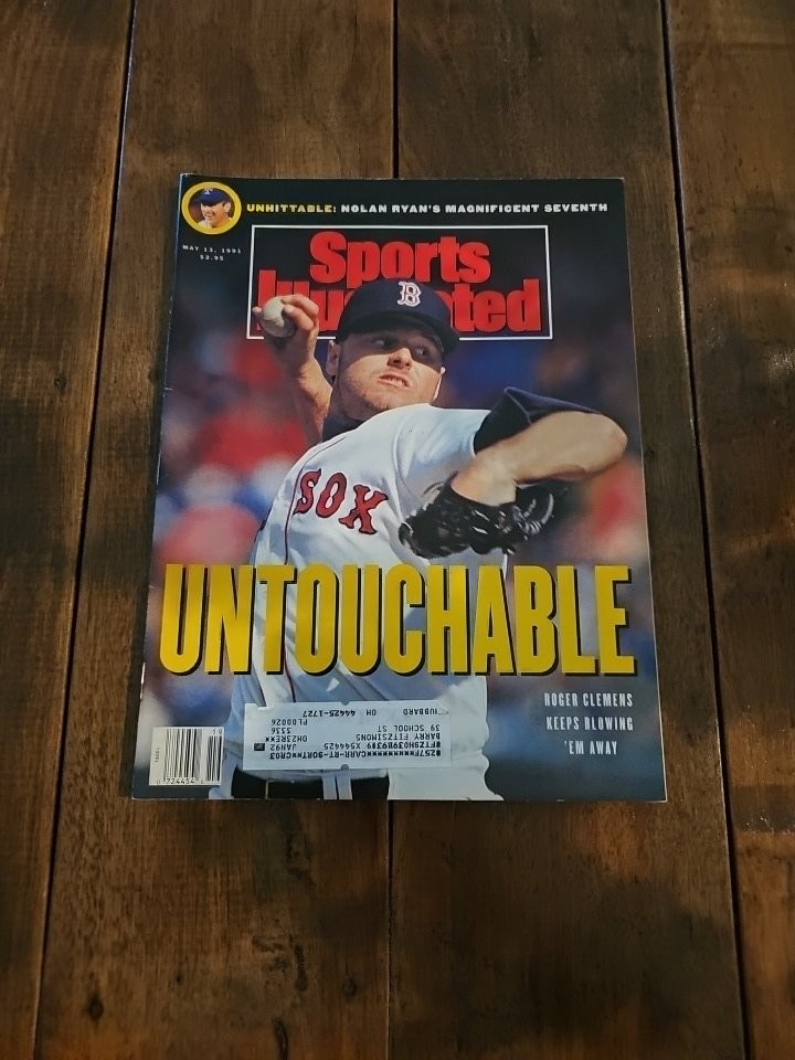 Sports Illustrated May 1991 Roger Clemens Magazine