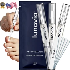 Lunavia Antifungal Pen 25% Undecylenic Acid Toenail Fungus Treatment Extra St