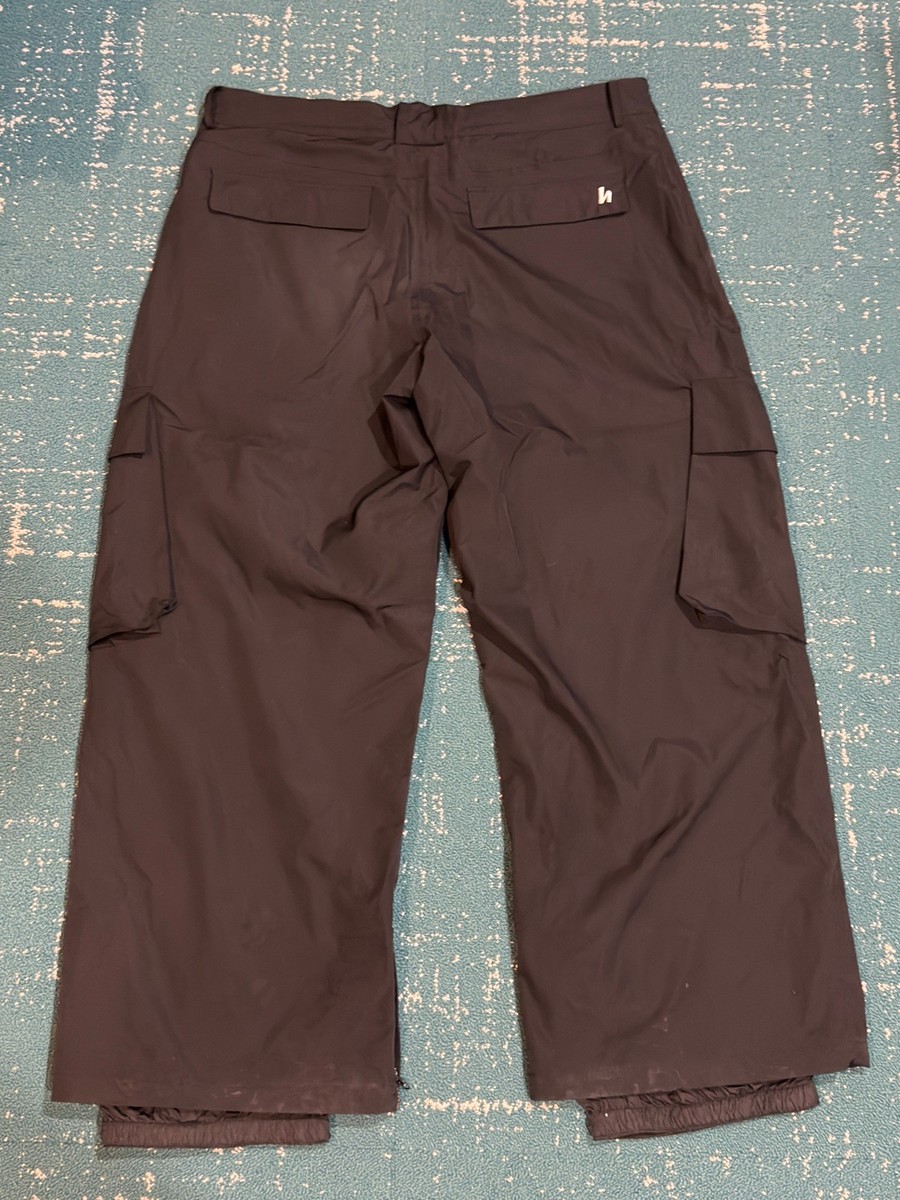 XXL Harlaut Apparel 06' Cargo Snowpants Black | eBay