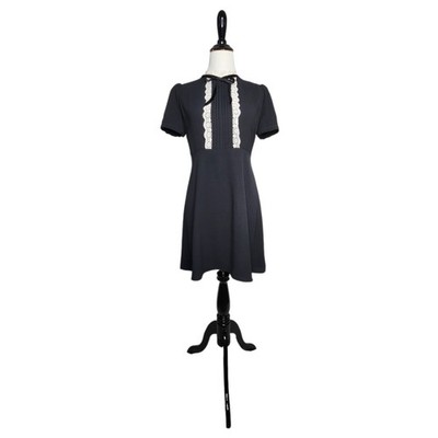 blue dress for baby girl All Mine Black Lace Mini Dress - US 6