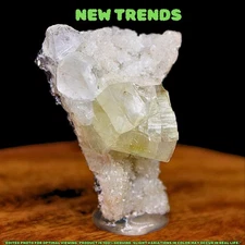 Natural Apophyllite with Heulandite 30g | 6x3 cm | Mini Zeolite Healing Cluster