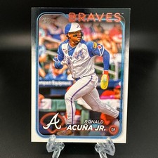 2024 Topps Ronald Acuna Jr. Clear #1 card