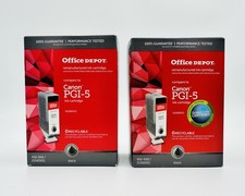 2 Packs of PGI-5 Black Ink Cartridges for Canon PIXMA MP960 MP970 MX700 MX850