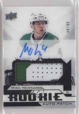 2018-19 Upper Deck Premier Acetate Rookie 98/99 Miro Heiskanen Patch Auto a2v