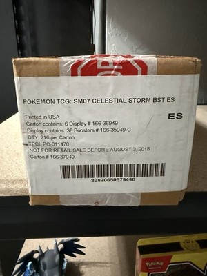 celestial storm booster box case Amazon.com: Pokémon 820650804502 Sun & Moon Elite Trainer Celestial Storm  Box, Trading Card Game, Dice, Competition Coin & More : Toys & Games main image 1