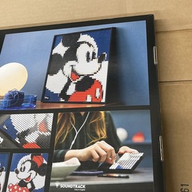 LEGO Art: Disney's Mickey Mouse (31202) New in Sealed Box!