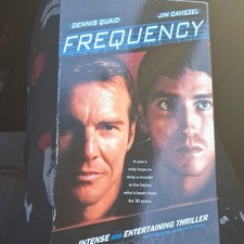 Frequency VHS Thriller & Mystery Thriller Dennis Quaid Jim Caviezel Movie Tape