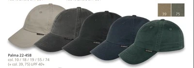 Göttmann Palma Baseballcap mit UV-Schutz 40+ aus Baumwolle Schirmmütze Basecap