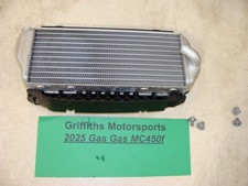 2025 Gasgas Mc450f Oem New Pankl Left Radiator Cooling Rad Fins Stone Guard 2025 Gasgas Mc450f Oem New Pankl Left Radiator Cooling Rad Fins Stone Guard