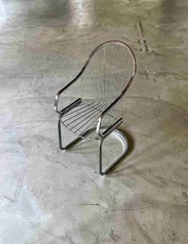 1/6 Vintage Chrom Stuhl Gastone Rinaldi f&uuml;r RIMA 70er / vintage chairs