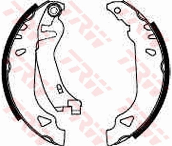 Bremsbackensatz TRW GS8269 FüR Tipo Bendix Lancia Punto Fiat Delta Dedra Tempra-image