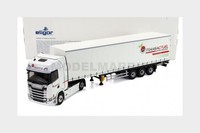 Eligor 118712 Scania S500 Lkw Planen Auflieger 2021 Weiß