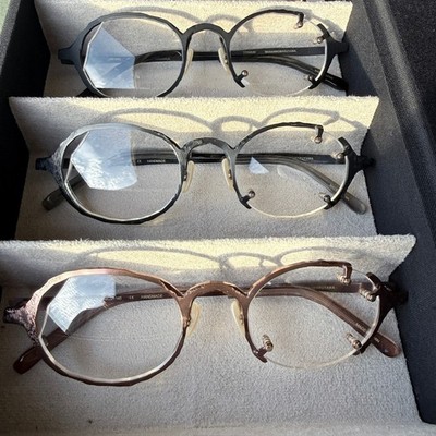 Masahiro Maruyama ''SCULPT'' MM-0062 Eyeglasses Frame Japan Handcrafted Luxury