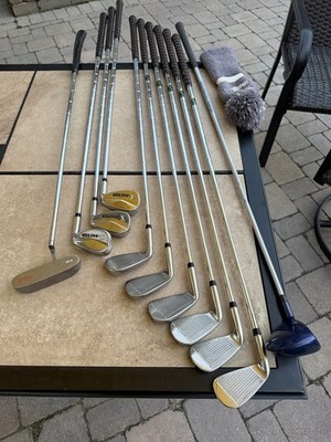 Beginner Golf Clubs 3,4,5,6,7,8,9,PW,SW Wilson Putter and 5 Wood (+head cover)