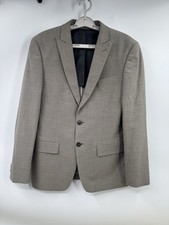 John Varvatos Blazer Mens 38R Gray Wool Blend Jacket Business Casual
