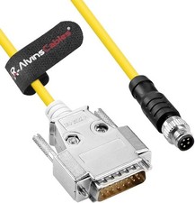 CCB-M8DSIO-05 M8 5Pin B-Code DB15 I/O Cable for Cognex In-Sight 8000 Micro 5cm