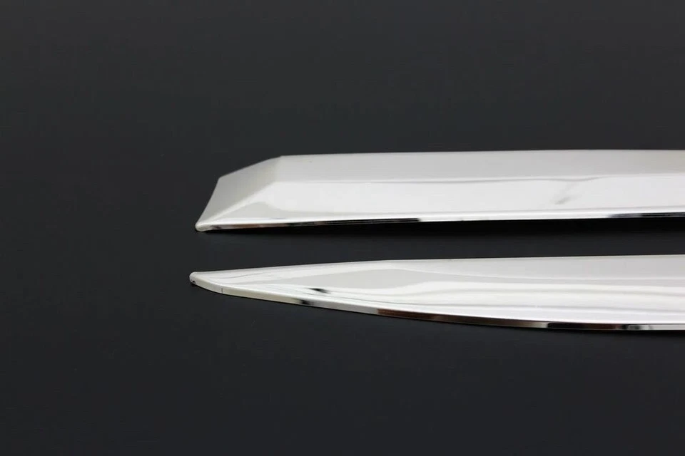 Cubierta de puerta lateral cromada para Peugeot 2008 2020+ 4 piezas Foto 4 de 4