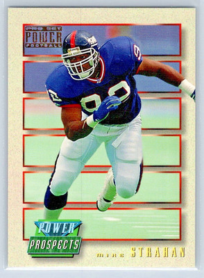 1993 Pro Set Power Update - Michael Strahan - GOLD - New York Giants - #PP51