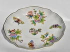 Herend QUEEN VICTORIA Oval Platter (26.2cm x 21cm  10 1/3"x 8 1/3")