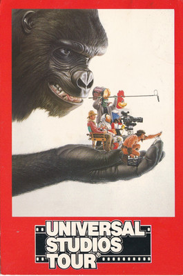 UNIVERSAL STUDIOS TOUR ~ HOLLYWOOD, CALIFORNIA ~ GEBRAUCHT ~ VERSCHICKT