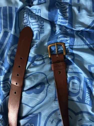 Carhartt Belt Size 40 Men's Brown Italian Leather Belt
