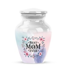 Best Mom Cremation Urn 3Inch for Human Ashes Decorative Ash Memorial Gift