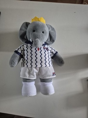 Ruderblazer x Fila Babar der Elefant 13 weiche Plüsch - Limited Edition selten