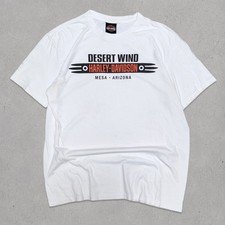 Harley-Davidson Desert Wind Mesa Arizona T-Shirt Men's Large White Graphic Tee