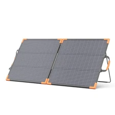 MHPOWOS Bifacial Portable Solar Panel 100 Watt 20V Foldable Solar Charger Kit