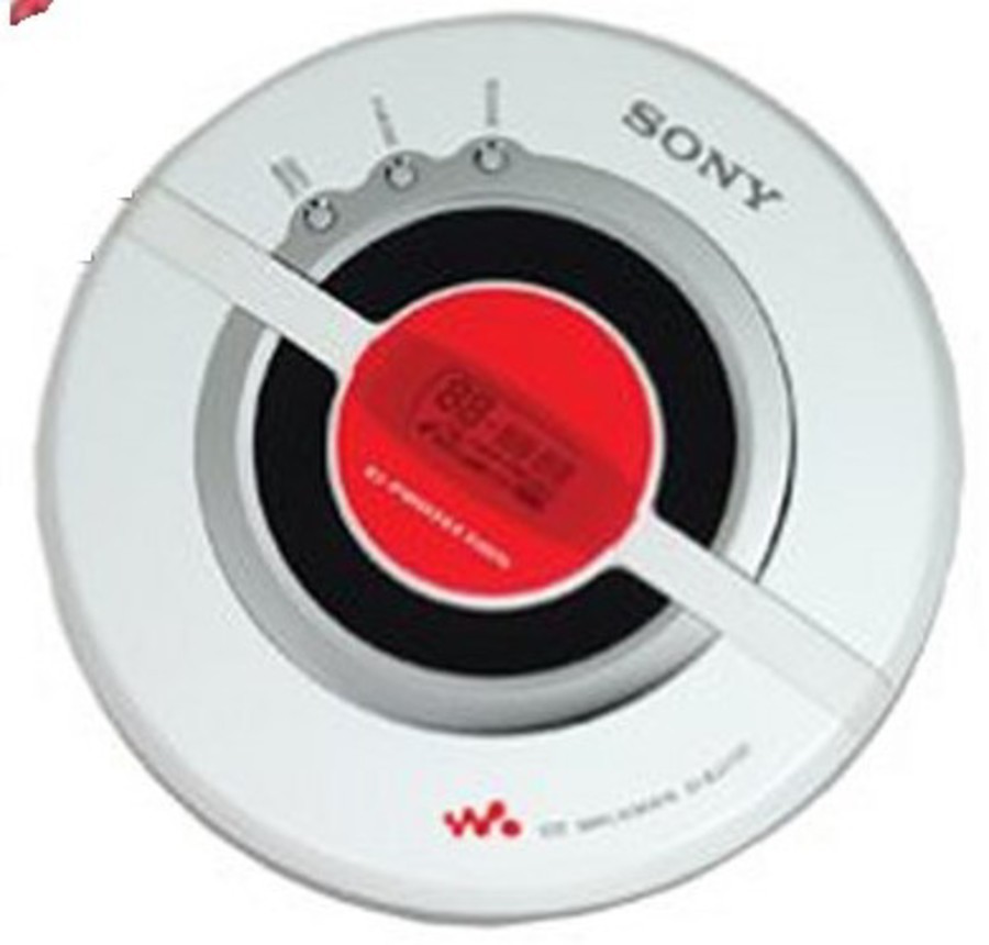 Sony D-ej100 Psyc Walkman Portable CD Player - White for sale