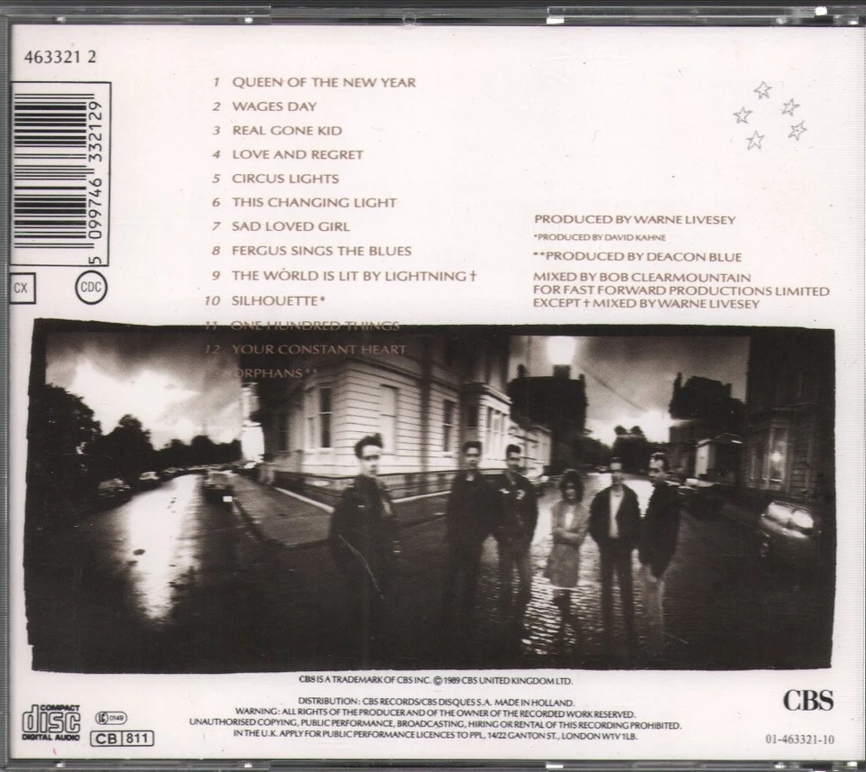 Deacon Blue When The World Knows Your Name CD Europa CBS 1989 4633212 - Bild 2 von 2