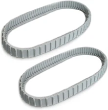 (2 Pack) Replacement Gray Tracks for Maytronics Dolphin Robotic Pool Cleaners wi