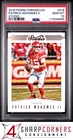 2019 PANINI CHRONICLES STUDIO #S18 PATRICK MAHOMES II CHIEFS PSA 10