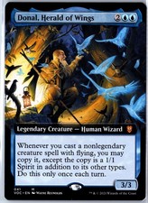 Commander: Innistrad: Crimson Vow #41 Donal, Herald of Wings (Extended Art)