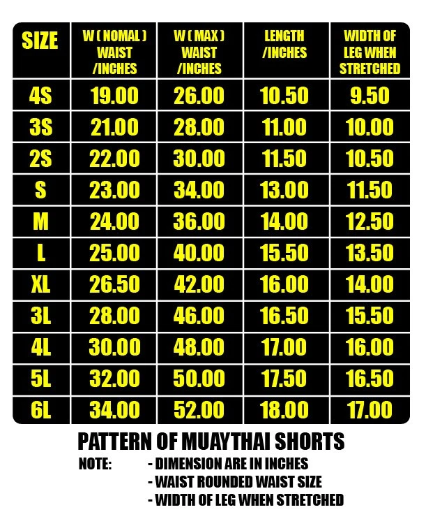 White Shark Muay Thai Kickboxing Shorts Trunks MMA Fight Gear Embroidery Satin - Image 2 of 2