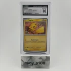 Pokemon Pikachu 051/162 TCG 051 Temporal Forces #051 - CGC 10