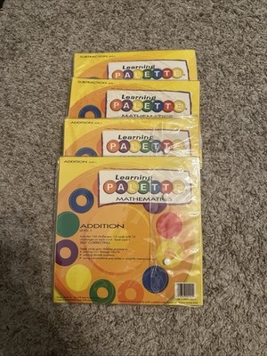 Learning Palette Math Starter Addition And Subtraction Levels 1/2 Complete Set