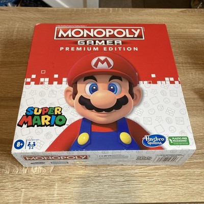 Monopoly Gamer Premium Edition Brettspiel Super Mario Nintendo Hasbro sehr guter Zustand