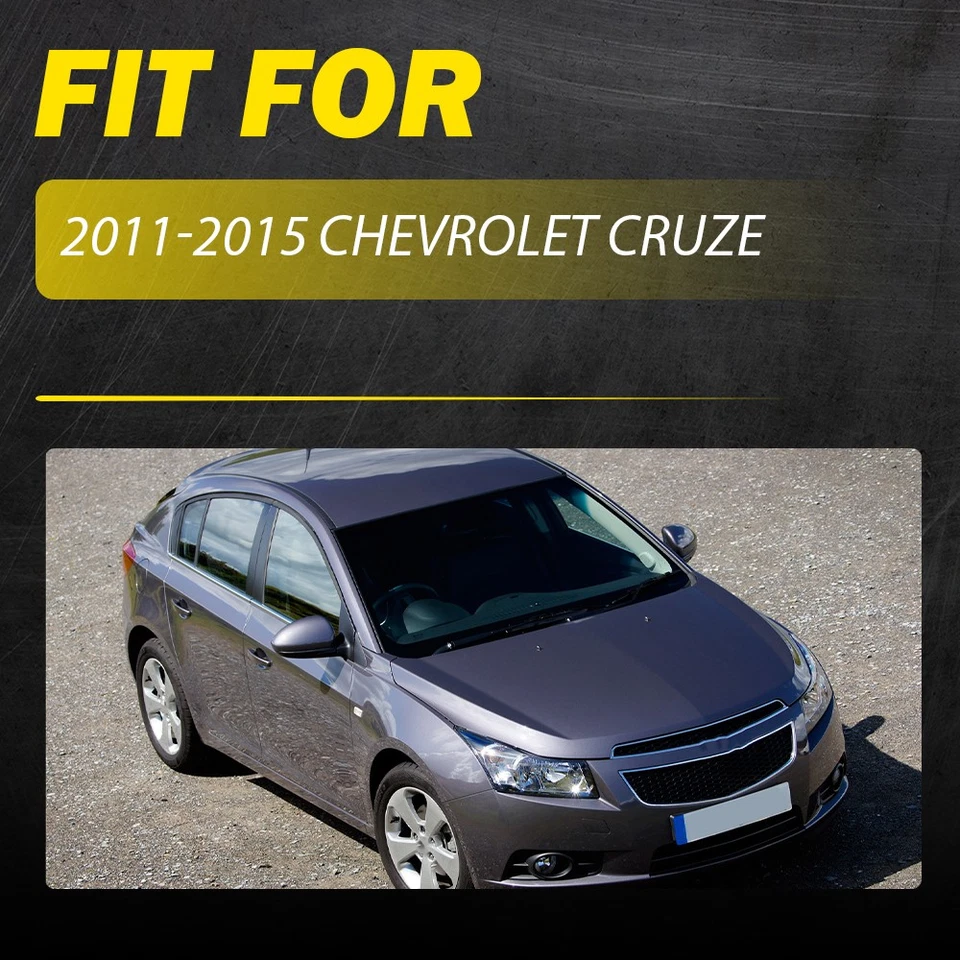 Manija de puerta interior negra + cromada 2-20 piezas apta para Chevrolet Cruze 2011-2015 lado del conductor Foto 2 de 4