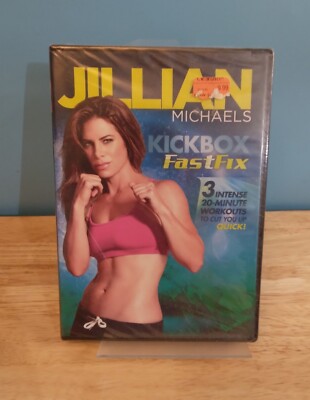 Jillian Michaels: Kickbox FastFix (DVD 2012) Exercise Fitness Workout NEW Sealed