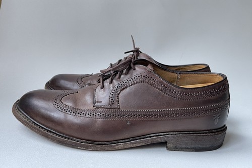 John A. FRYE James Men's Brown Leather 