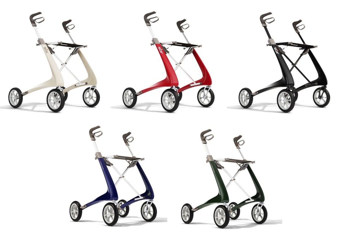 Rollator Carbon Ultralight faltbar Leichtgewicht ultra leicht byAcre 4,9 kg