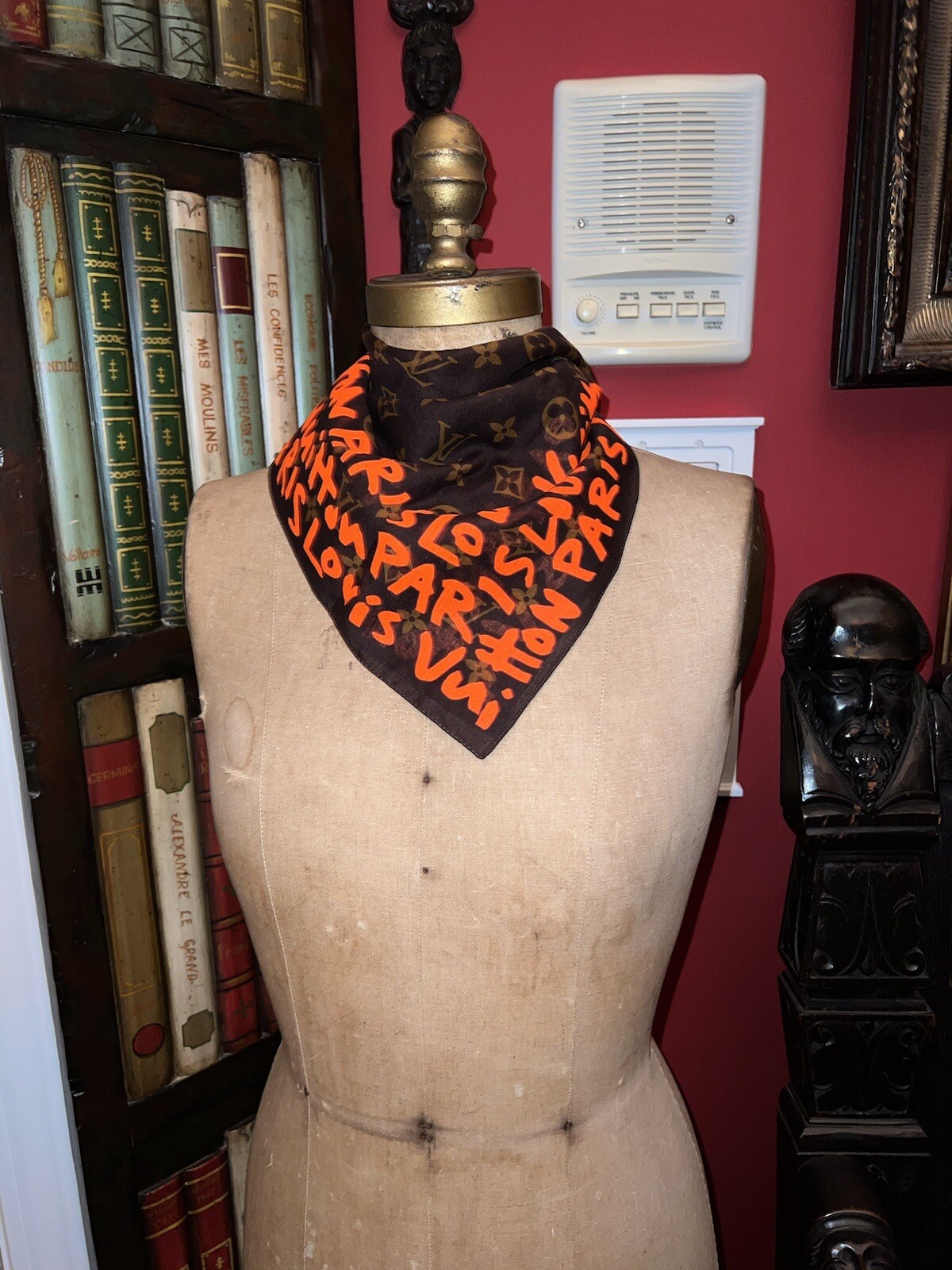 Louis Vuitton x Stephen Sprouse Graffiti Scarf at 1stDibs