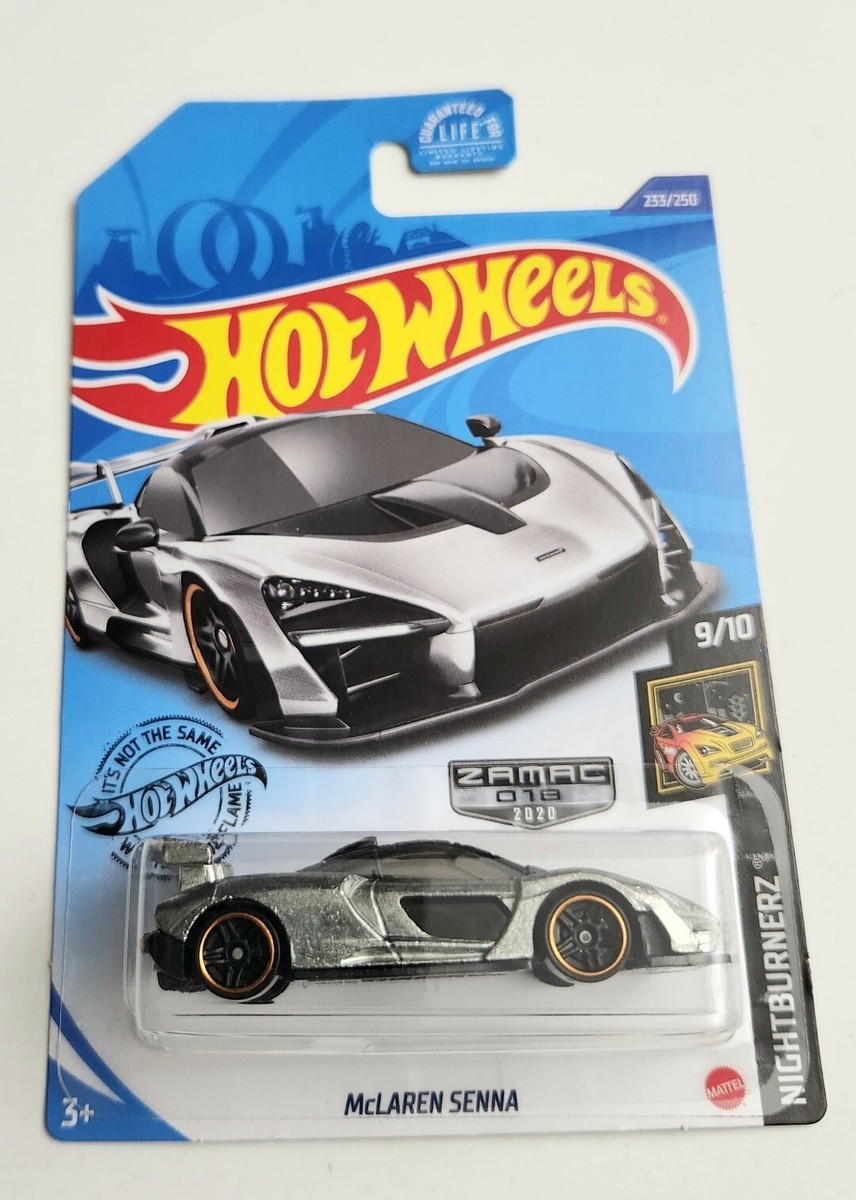 Hot Wheels McLaren Senna ZAMAC #233 - 2020 Nightburnerz | eBay