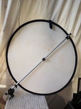 REDUCED Calumet Manfrotto Light Stand, 40  Reflector, Reflector Holder