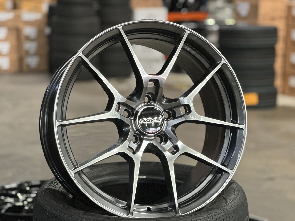 New 18x8.5 RS G025 Design (4 Wheel) 5x114.3 fit TOYOTA MAZDA HONDA